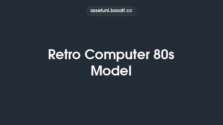 Retro Computer 80s Model Thumbnail