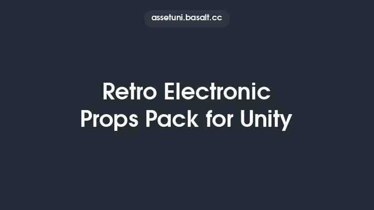 Retro Electronic Props Pack for Unity Thumbnail