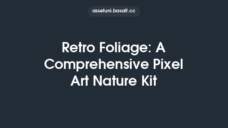 Retro Foliage: A Comprehensive Pixel Art Nature Kit Thumbnail