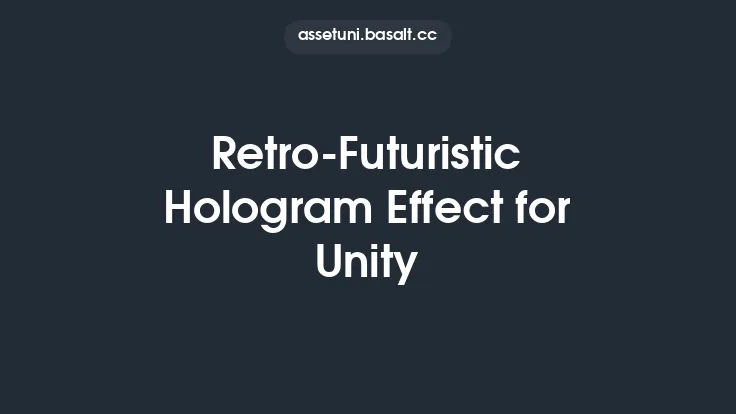 Retro-Futuristic Hologram Effect for Unity Thumbnail