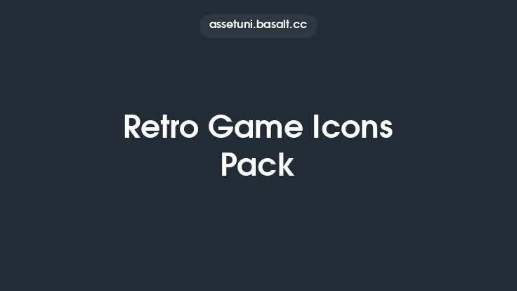 Retro Game Icons Pack Thumbnail