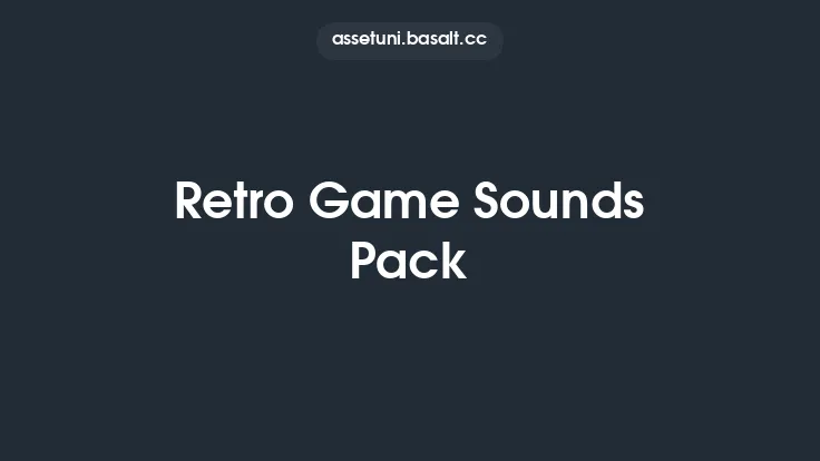 Retro Game Sounds Pack Thumbnail