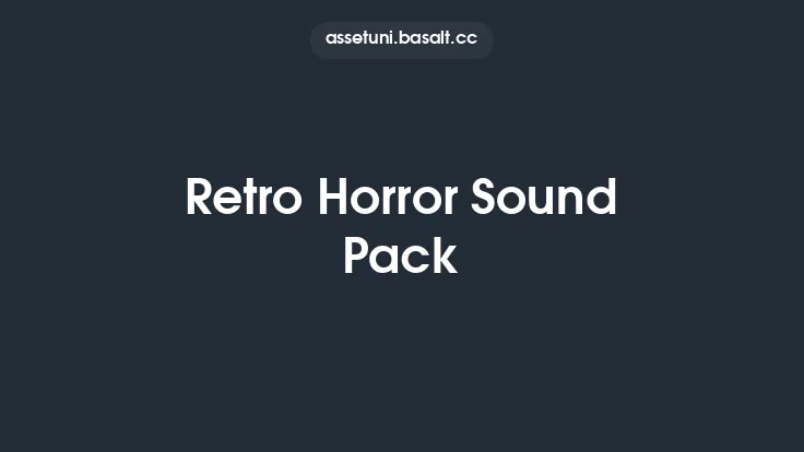 Retro Horror Sound Pack Thumbnail