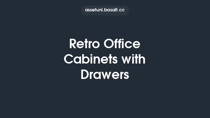 Retro Office Cabinets with Drawers Thumbnail