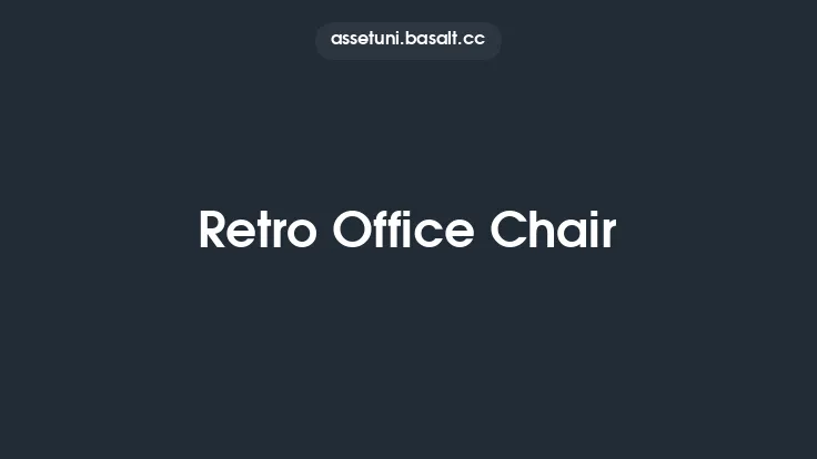 Retro Office Chair Thumbnail