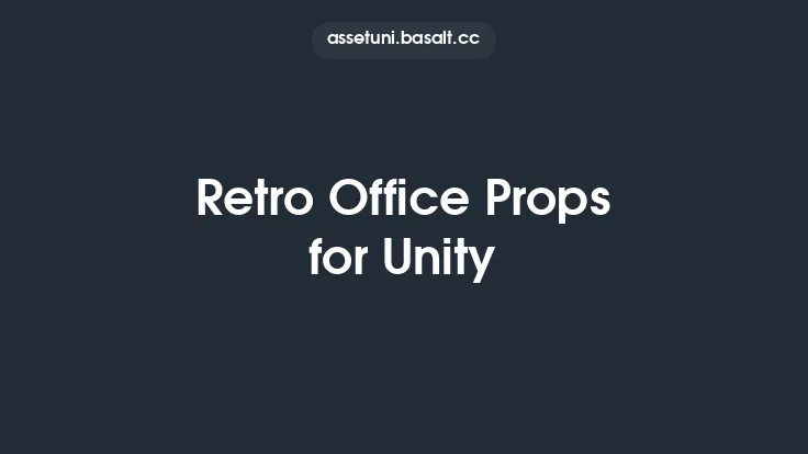 Retro Office Props for Unity Thumbnail