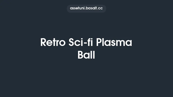 Retro Sci-fi Plasma Ball Thumbnail