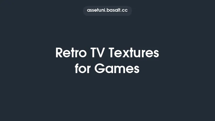 Retro TV Textures for Games Thumbnail