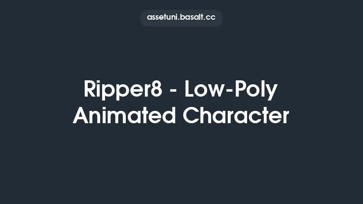 Ripper8 - Low-Poly Animated Character Thumbnail