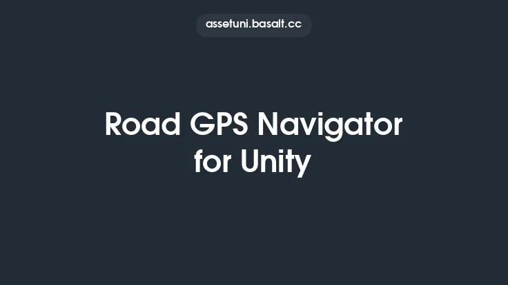 Road GPS Navigator for Unity Thumbnail