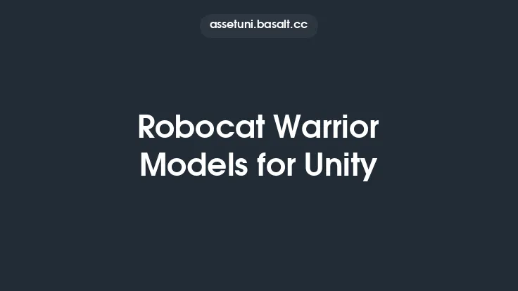 Robocat Warrior Models for Unity Thumbnail
