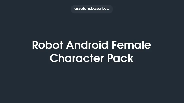 Robot Android Female Character Pack Thumbnail