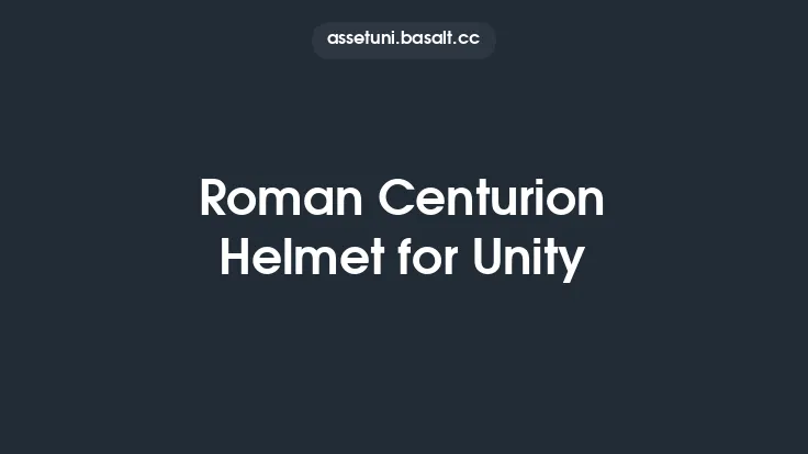 Roman Centurion Helmet for Unity Thumbnail