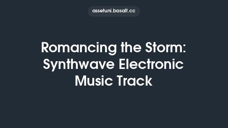 Romancing the Storm: Synthwave Electronic Music Track Thumbnail