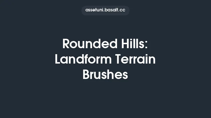 Rounded Hills: Landform Terrain Brushes Thumbnail