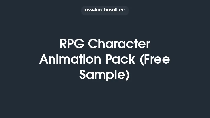 RPG Character Animation Pack (Free Sample) Thumbnail
