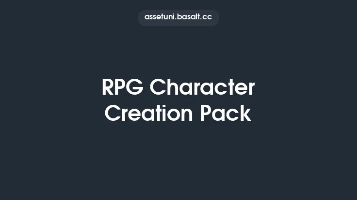 RPG Character Creation Pack Thumbnail