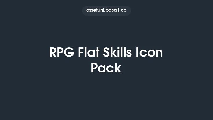 RPG Flat Skills Icon Pack Thumbnail