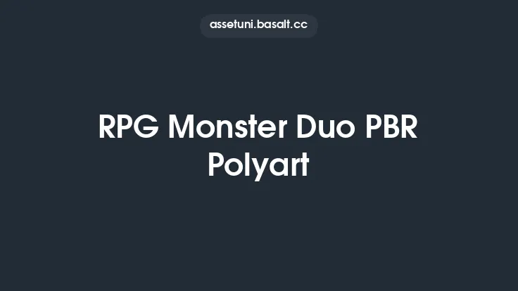 RPG Monster Duo PBR Polyart Thumbnail