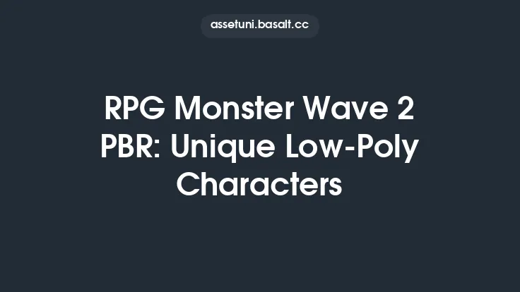 RPG Monster Wave 2 PBR: Unique Low-Poly Characters Thumbnail