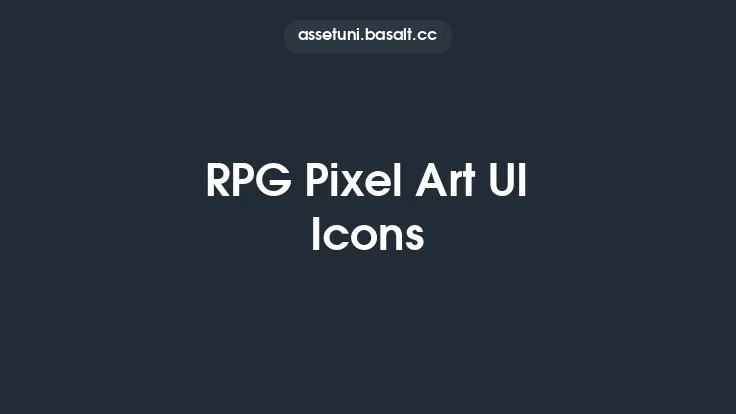 RPG Pixel Art UI Icons Thumbnail