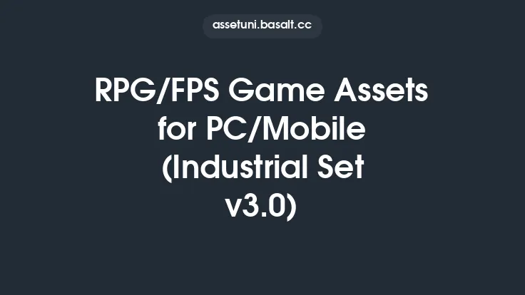 RPG/FPS Game Assets for PC/Mobile (Industrial Set v3.0) Thumbnail