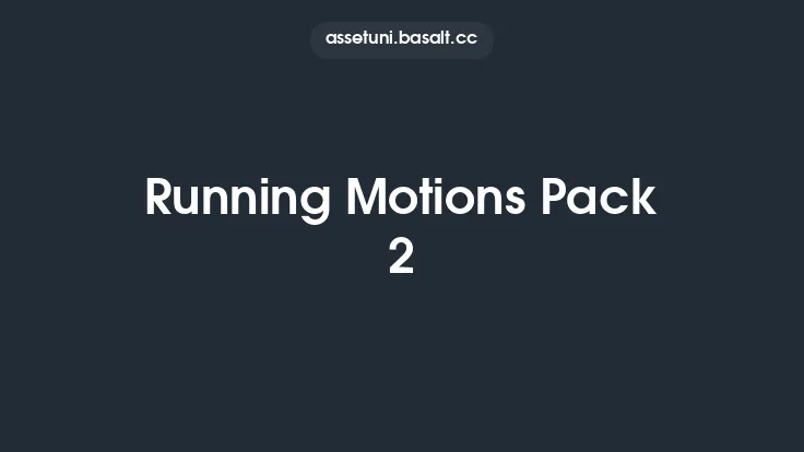 Running Motions Pack 2 Thumbnail
