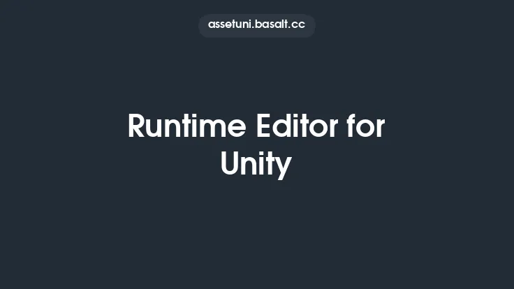Runtime Editor for Unity Thumbnail