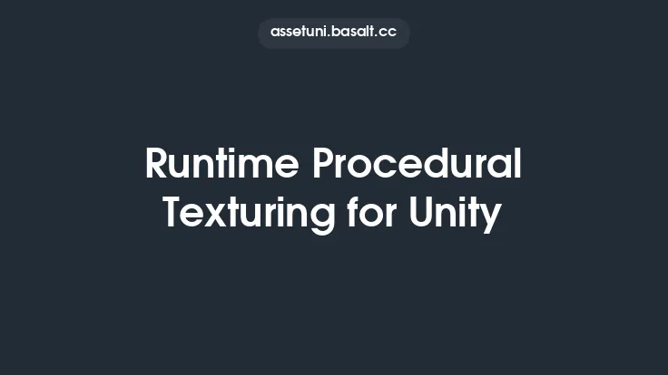 Runtime Procedural Texturing for Unity Thumbnail