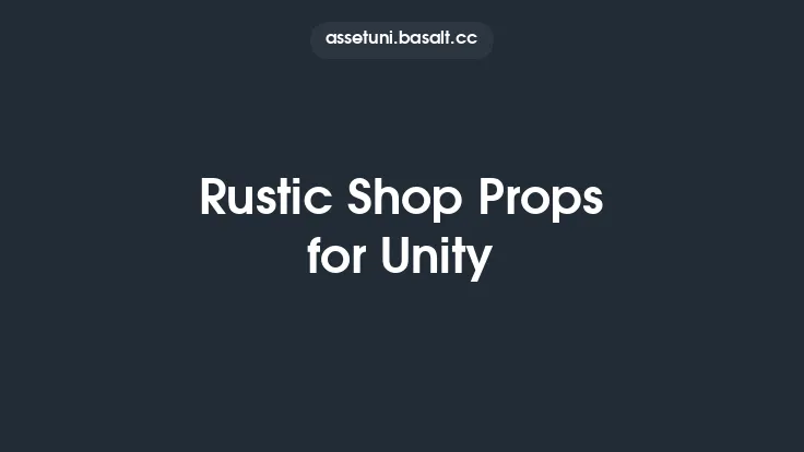 Rustic Shop Props for Unity Thumbnail