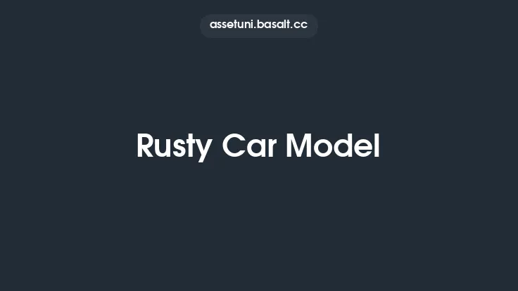 Rusty Car Model Thumbnail