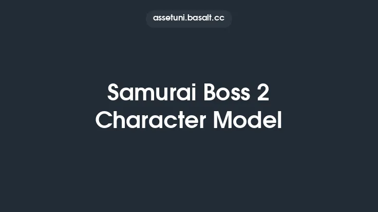 Samurai Boss 2 Character Model Thumbnail