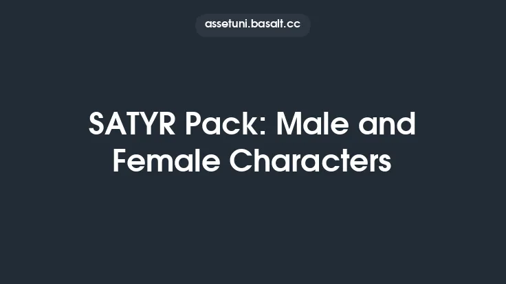 SATYR Pack: Male and Female Characters Thumbnail