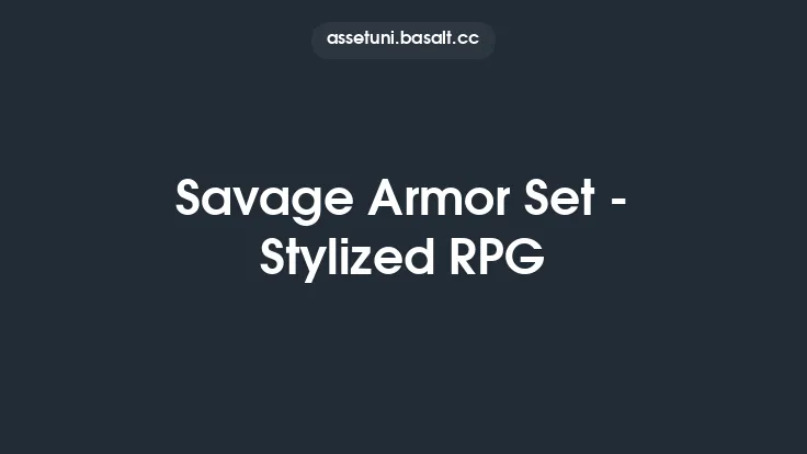 Savage Armor Set - Stylized RPG Thumbnail