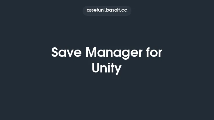 Save Manager for Unity Thumbnail