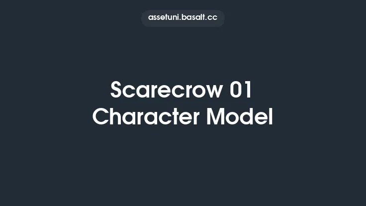 Scarecrow 01 Character Model Thumbnail