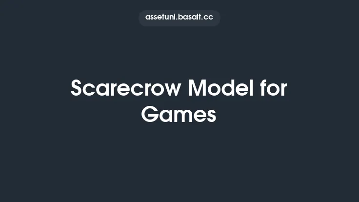 Scarecrow Model for Games Thumbnail