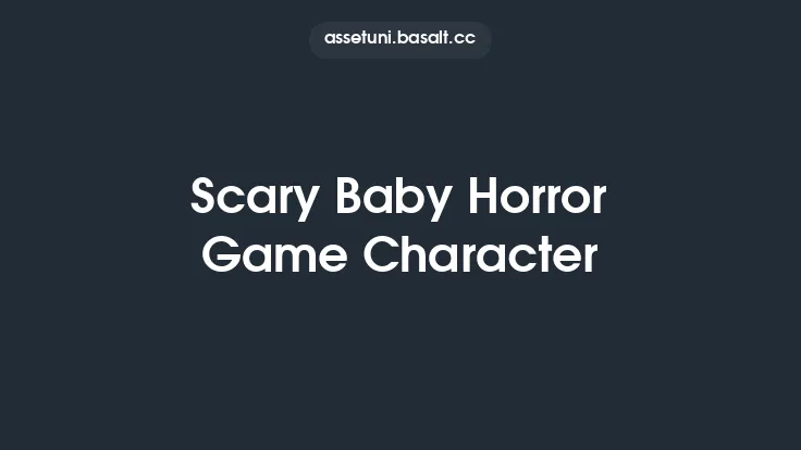 Scary Baby Horror Game Character Thumbnail
