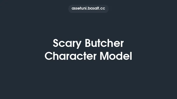 Scary Butcher Character Model Thumbnail