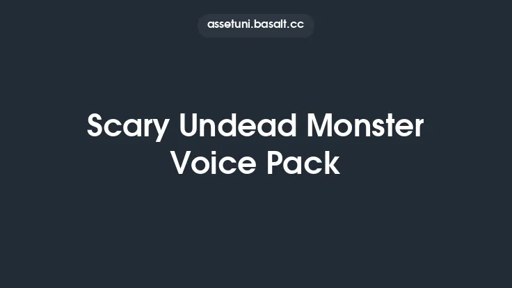 Scary Undead Monster Voice Pack Thumbnail