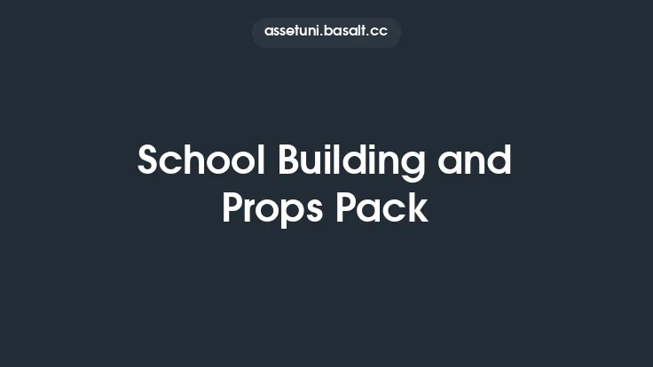School Building and Props Pack Thumbnail