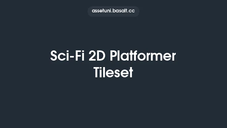 Sci-Fi 2D Platformer Tileset Thumbnail