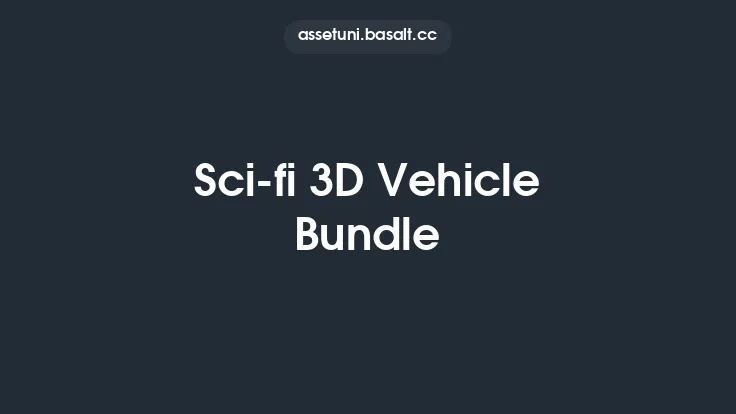 Sci-fi 3D Vehicle Bundle Thumbnail