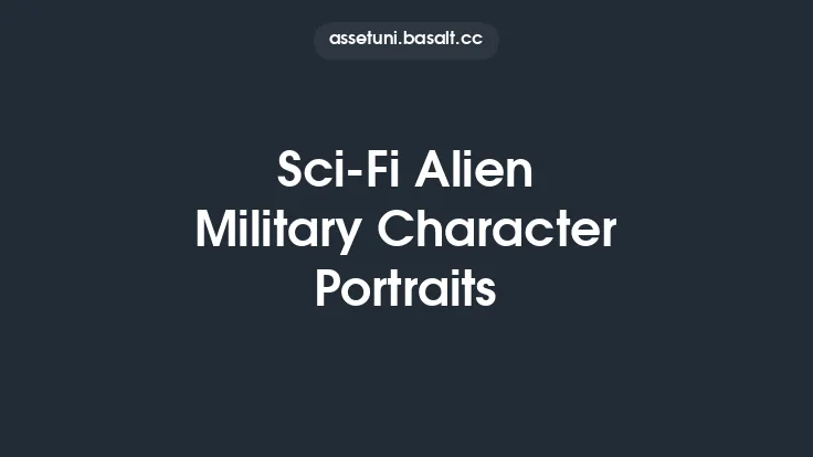 Sci-Fi Alien Military Character Portraits Thumbnail