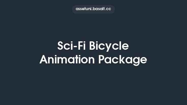 Sci-Fi Bicycle Animation Package Thumbnail