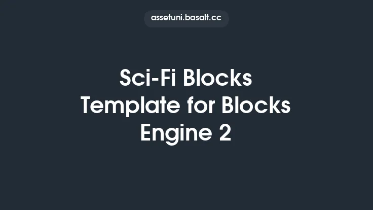 Sci-Fi Blocks Template for Blocks Engine 2 Thumbnail