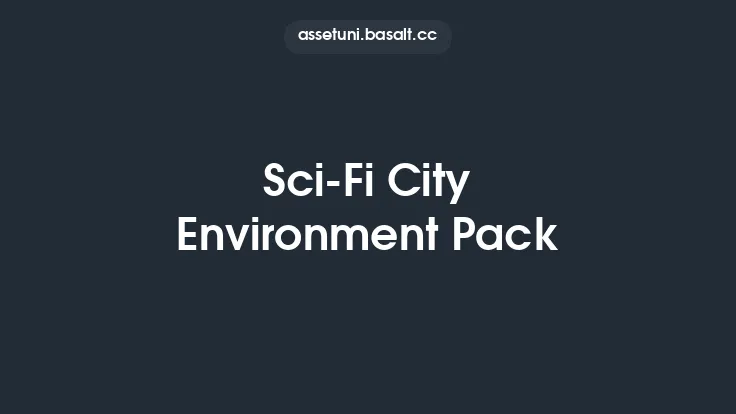 Sci-Fi City Environment Pack Thumbnail