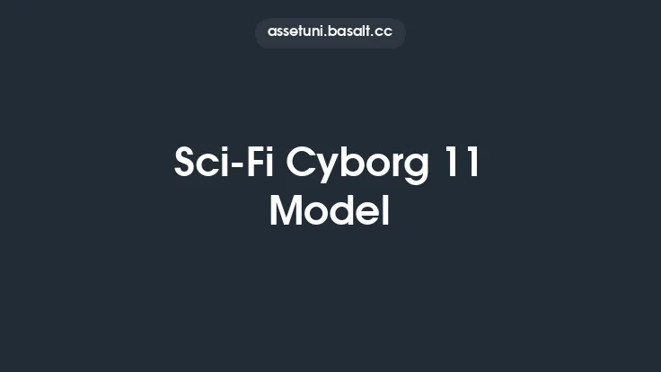 Sci-Fi Cyborg 11 Model Thumbnail
