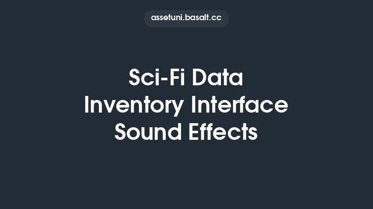 Sci-Fi Data Inventory Interface Sound Effects Thumbnail