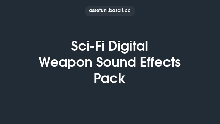 Sci-Fi Digital Weapon Sound Effects Pack Thumbnail